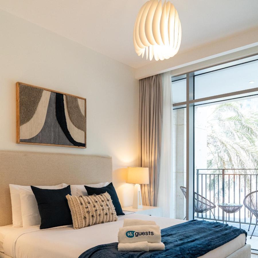 Higuests - Elegant Apt With Terrace Minutes From Burj Khalifa ドバイ エクステリア 写真